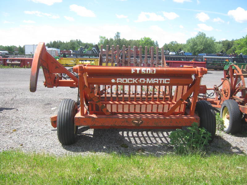 Rock Pickers and Rock Rakes  Rock-o-matic FT500 Rock Fork with Puller Photo